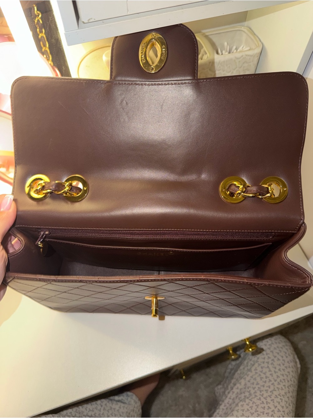 Brown Jumbo  Chanel Bag - Picture 4 of 5